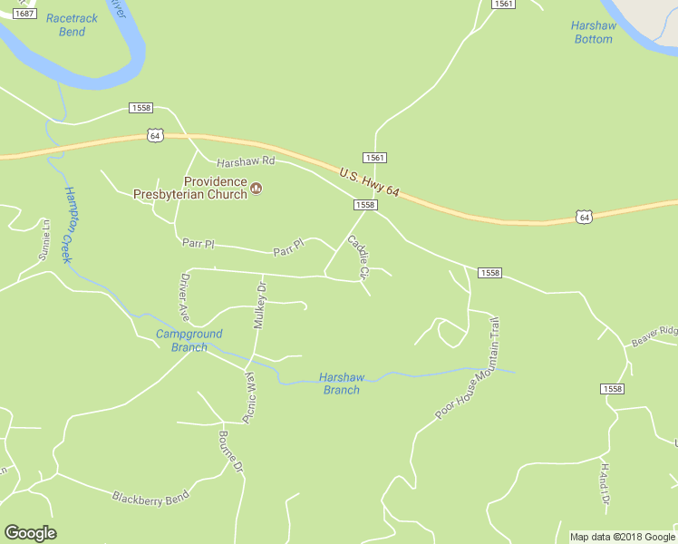 map of restaurants, bars, coffee shops, grocery stores, and more near 201 Mulkey Drive in Murphy