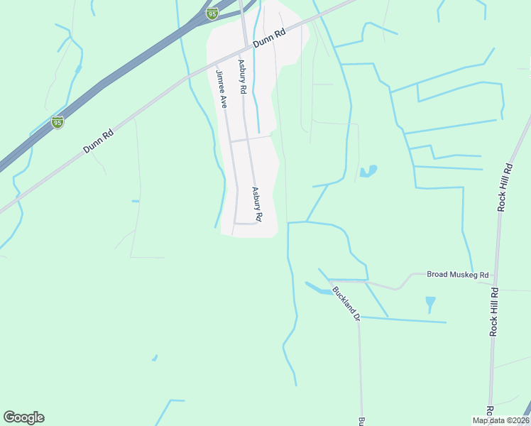 map of restaurants, bars, coffee shops, grocery stores, and more near 1010 Asbury Road in Fayetteville