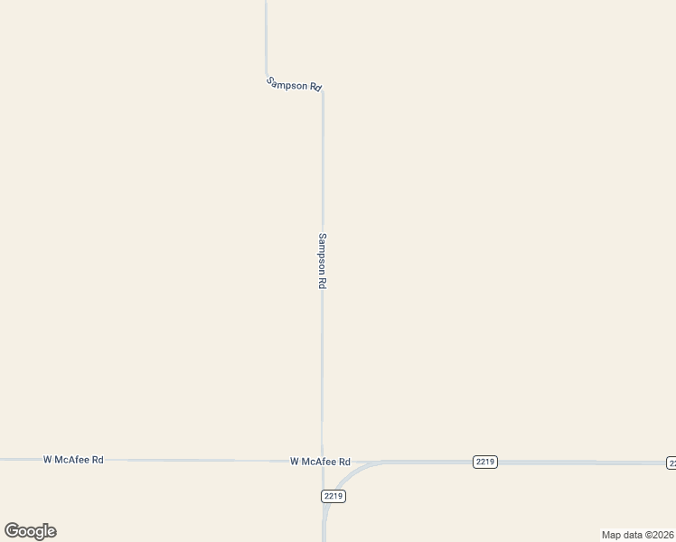 map of restaurants, bars, coffee shops, grocery stores, and more near Sampson Road in Amarillo