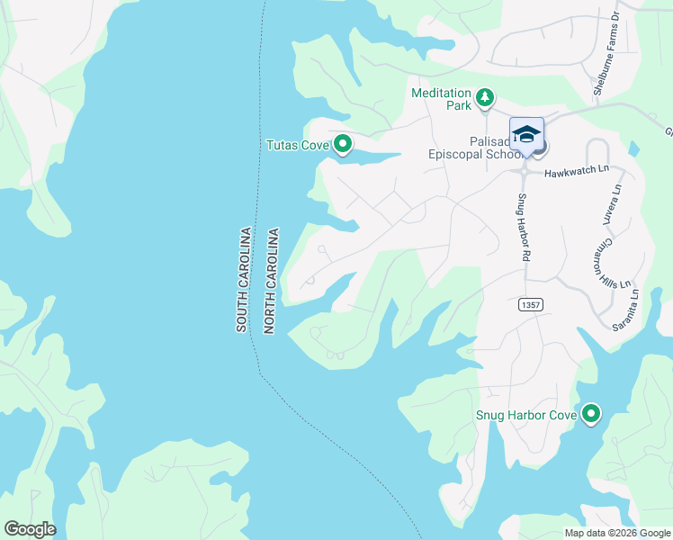 map of restaurants, bars, coffee shops, grocery stores, and more near 16250 Cozy Cove Road in Charlotte
