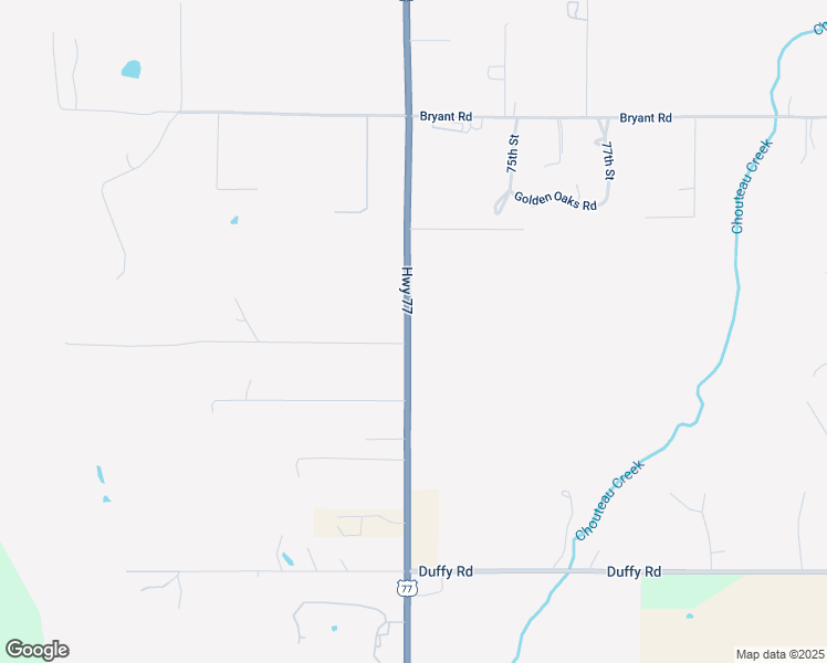 map of restaurants, bars, coffee shops, grocery stores, and more near 12601 U.S. 77 in Slaughterville