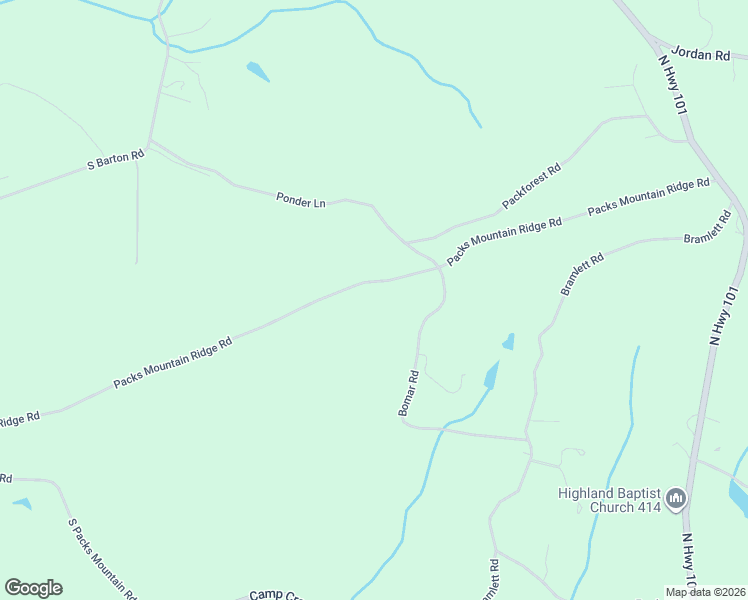 map of restaurants, bars, coffee shops, grocery stores, and more near 605 Packs Mountain Ridge Road in Taylors