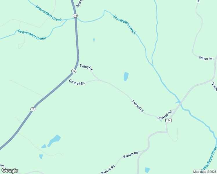 map of restaurants, bars, coffee shops, grocery stores, and more near 4770 Cockrell Road in Greer