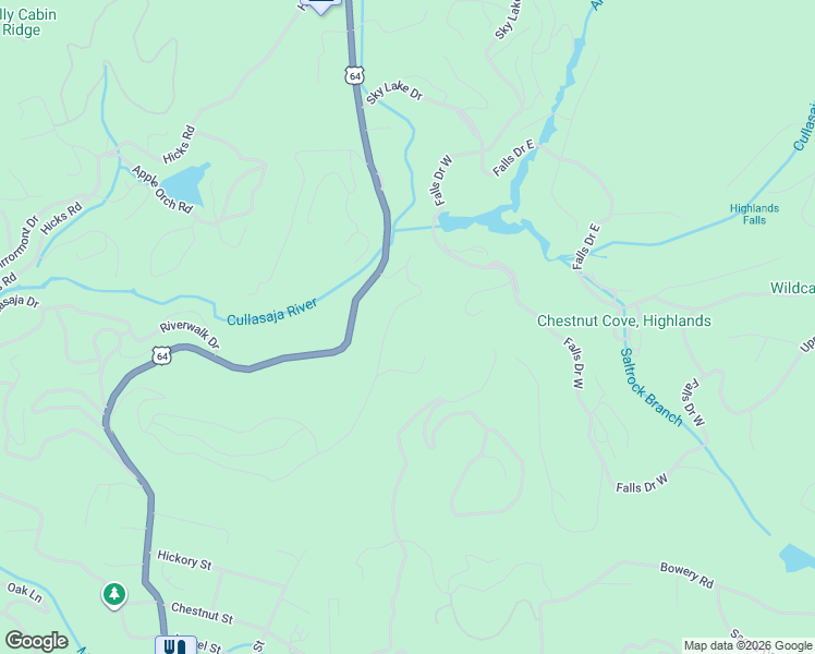 map of restaurants, bars, coffee shops, grocery stores, and more near 238 Sherwood Forest Rd in Highlands