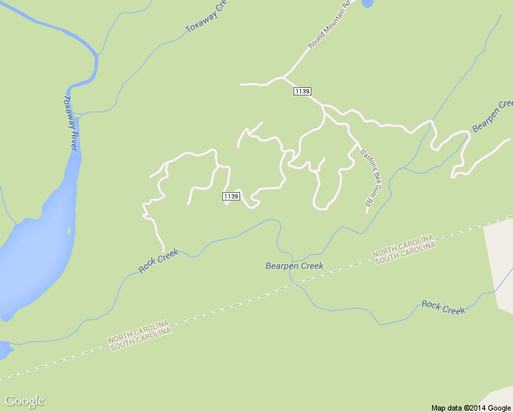 map of restaurants, bars, coffee shops, grocery stores, and more near 1891 Round Mountain Road in Brevard