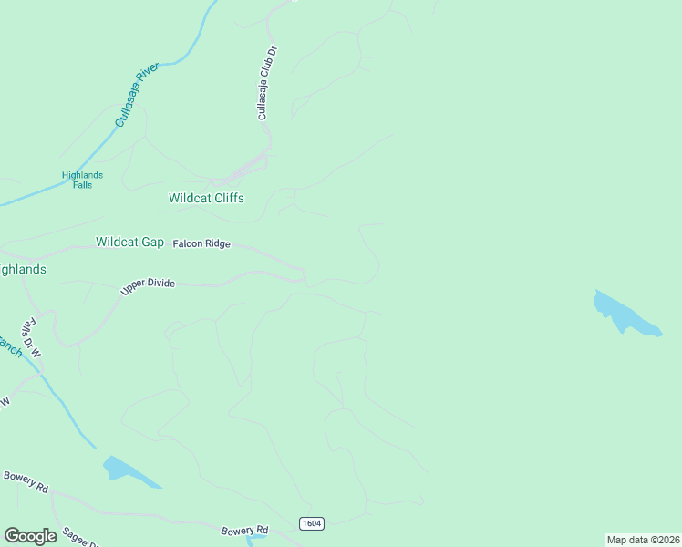 map of restaurants, bars, coffee shops, grocery stores, and more near 2164 Falcon Ridge in Highlands