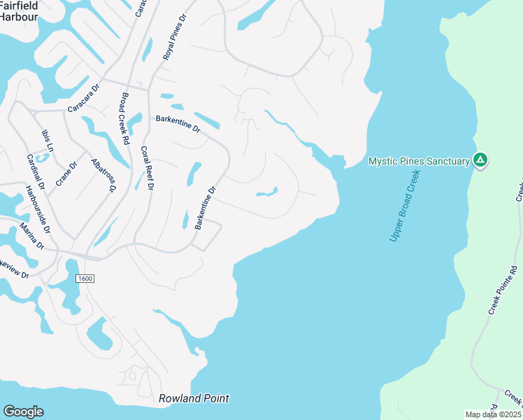 map of restaurants, bars, coffee shops, grocery stores, and more near 1009 Harbour Pointe Drive in New Bern