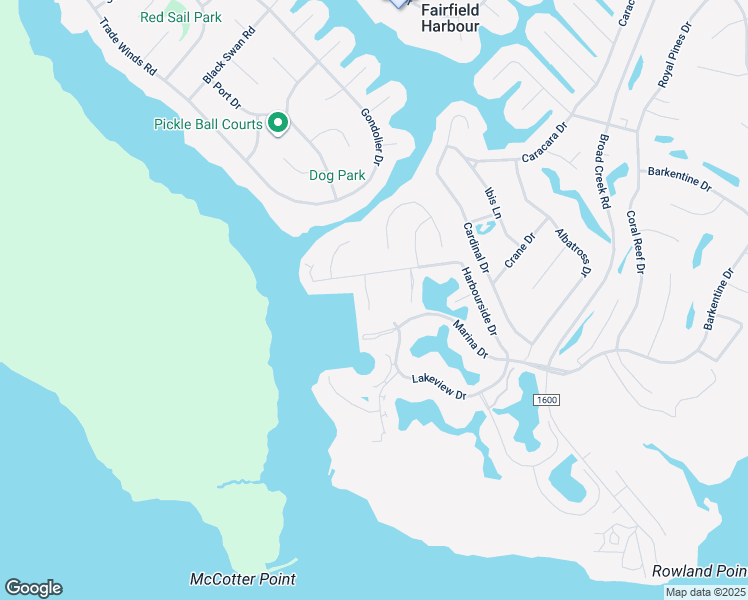 map of restaurants, bars, coffee shops, grocery stores, and more near 6122 Harbourside Drive in New Bern