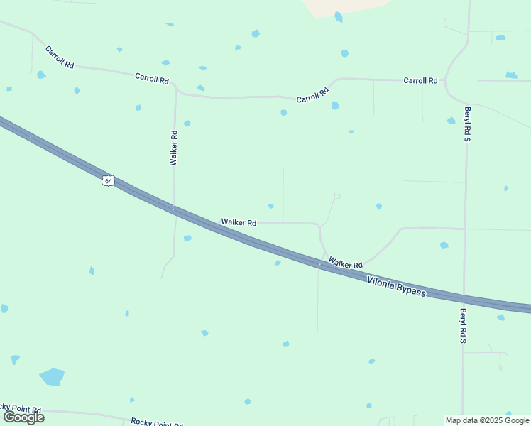 map of restaurants, bars, coffee shops, grocery stores, and more near 80 Walker Road in Conway