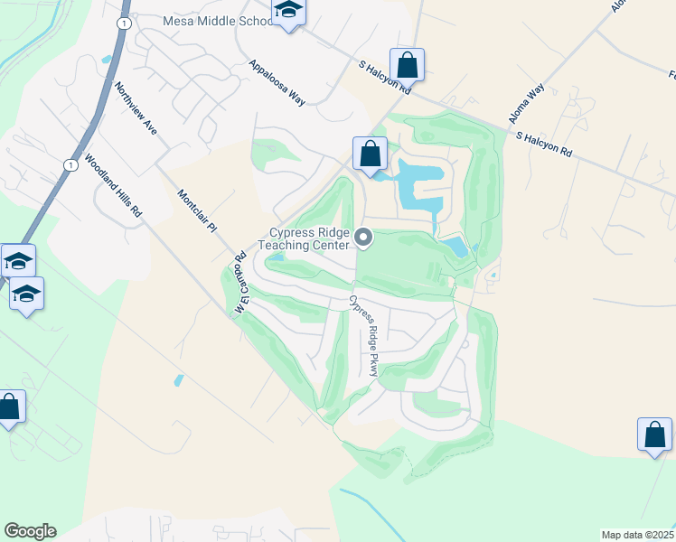 map of restaurants, bars, coffee shops, grocery stores, and more near 2335 Bittern Street in Arroyo Grande