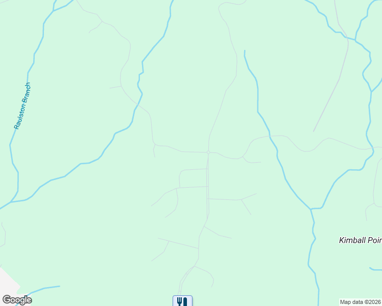 map of restaurants, bars, coffee shops, grocery stores, and more near 175 Raulston Falls Road in Jasper