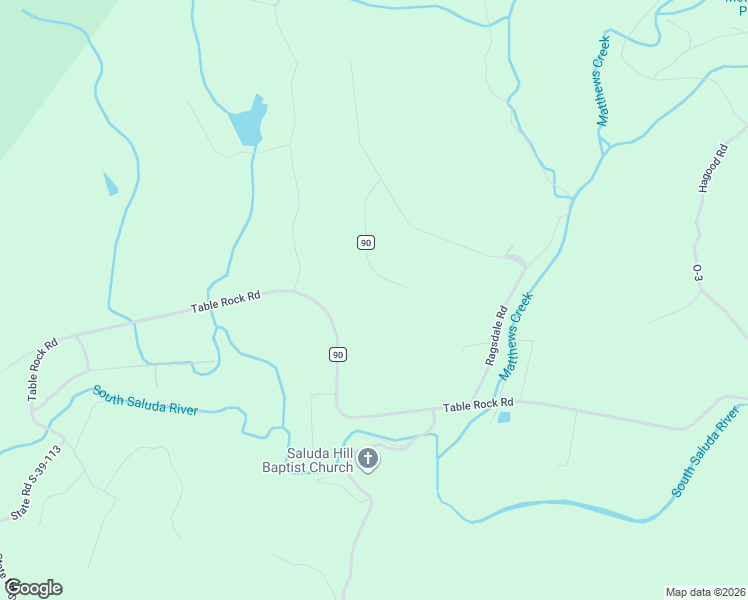 map of restaurants, bars, coffee shops, grocery stores, and more near 18 Table Rock Road in Cleveland