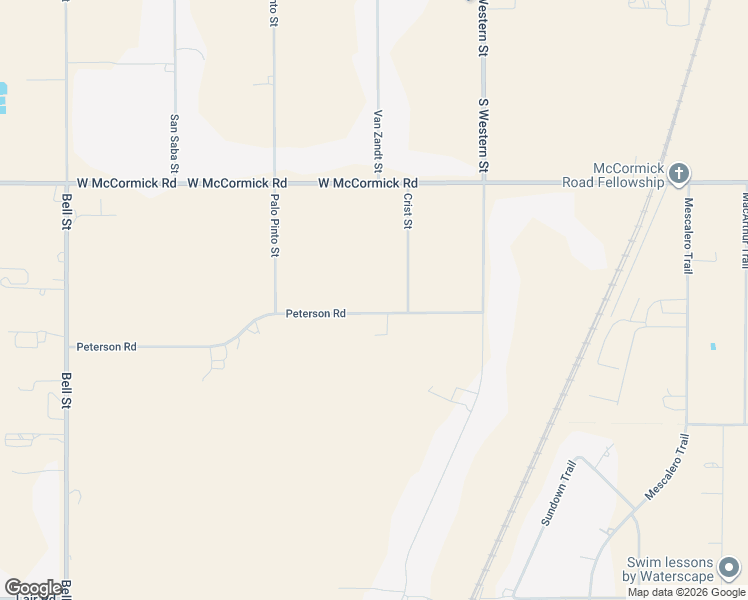 map of restaurants, bars, coffee shops, grocery stores, and more near 13700 Crist Street in Amarillo