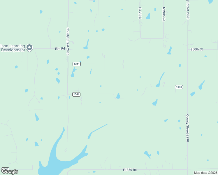 map of restaurants, bars, coffee shops, grocery stores, and more near 2434 County Road 1344 in Blanchard