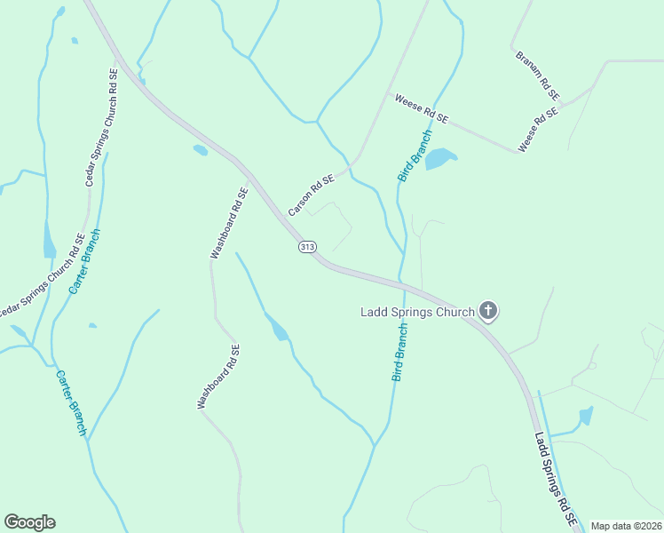 map of restaurants, bars, coffee shops, grocery stores, and more near 2237 Ladd Springs Road Southeast in Old Fort