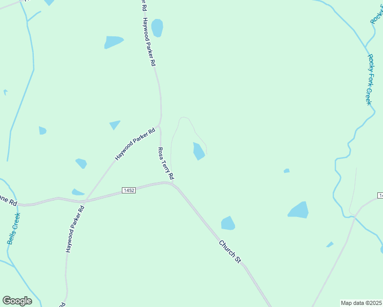 map of restaurants, bars, coffee shops, grocery stores, and more near 132 Terrys Lane in Ellerbe