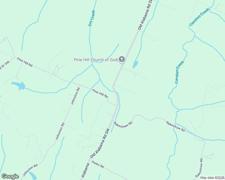 map of restaurants, bars, coffee shops, grocery stores, and more near 1600 Old Alabama Road Southwest in McDonald