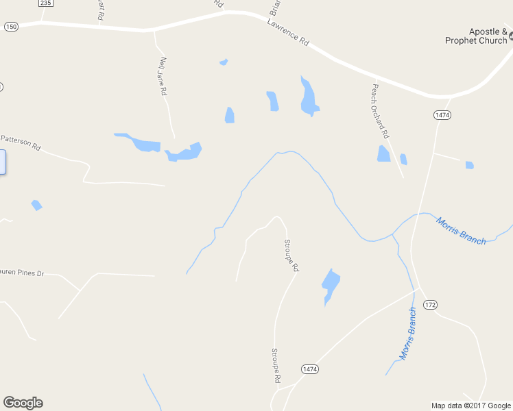 map of restaurants, bars, coffee shops, grocery stores, and more near 2844 Stroupe Road in Clover