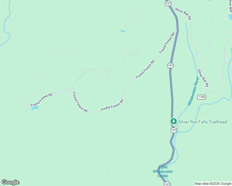 map of restaurants, bars, coffee shops, grocery stores, and more near 848 Found Forest Road in Cashiers