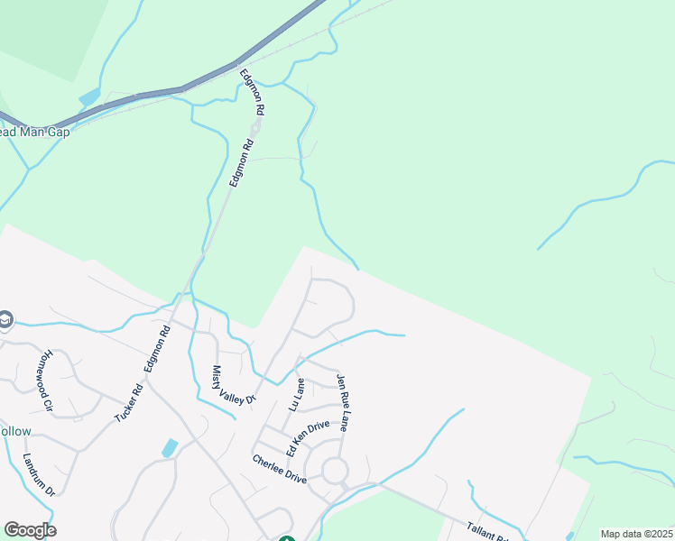 map of restaurants, bars, coffee shops, grocery stores, and more near 8952 Grey Mountain Drive in Collegedale
