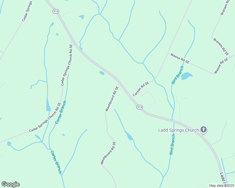 map of restaurants, bars, coffee shops, grocery stores, and more near 130 Washboard Road Southeast in Old Fort