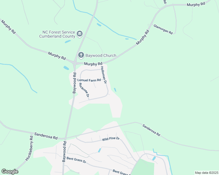 map of restaurants, bars, coffee shops, grocery stores, and more near 1714 Holloman Drive in Fayetteville