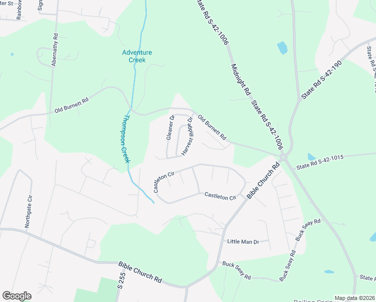 map of restaurants, bars, coffee shops, grocery stores, and more near 129 Harvest Ridge Drive in Inman