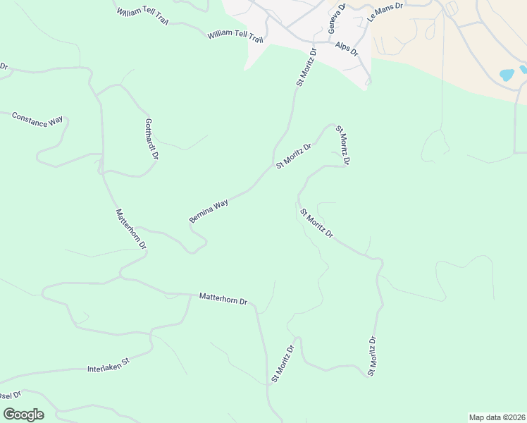 map of restaurants, bars, coffee shops, grocery stores, and more near 17411 Saint Moritz Drive in Tehachapi