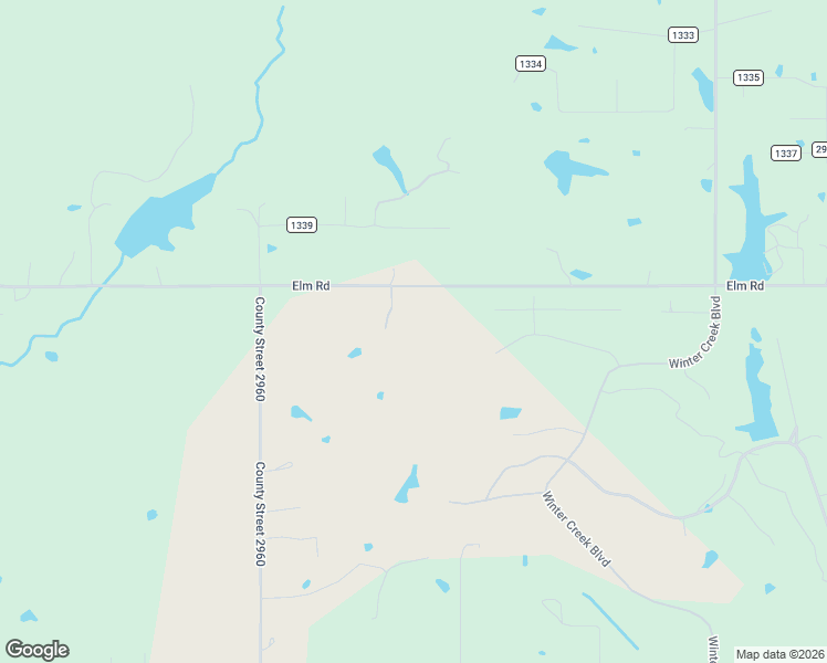 map of restaurants, bars, coffee shops, grocery stores, and more near 2217 County Road 1340 in Blanchard