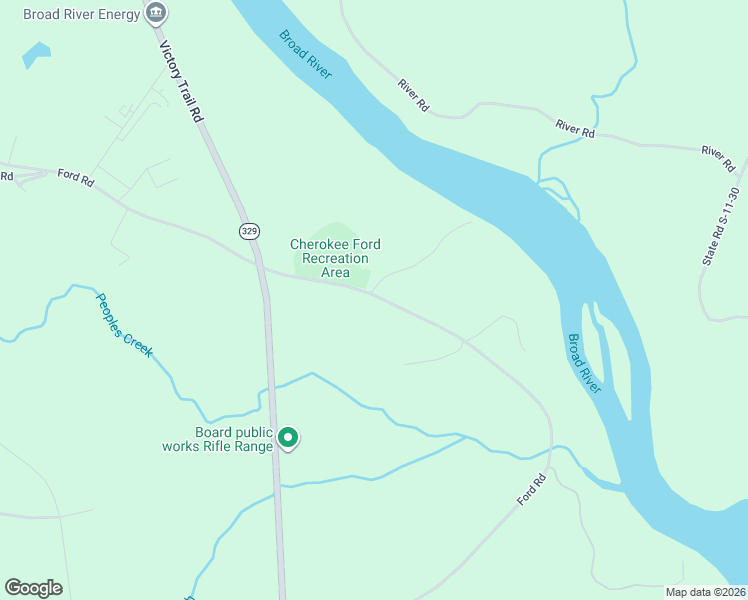 map of restaurants, bars, coffee shops, grocery stores, and more near 802 Ford Road in Gaffney