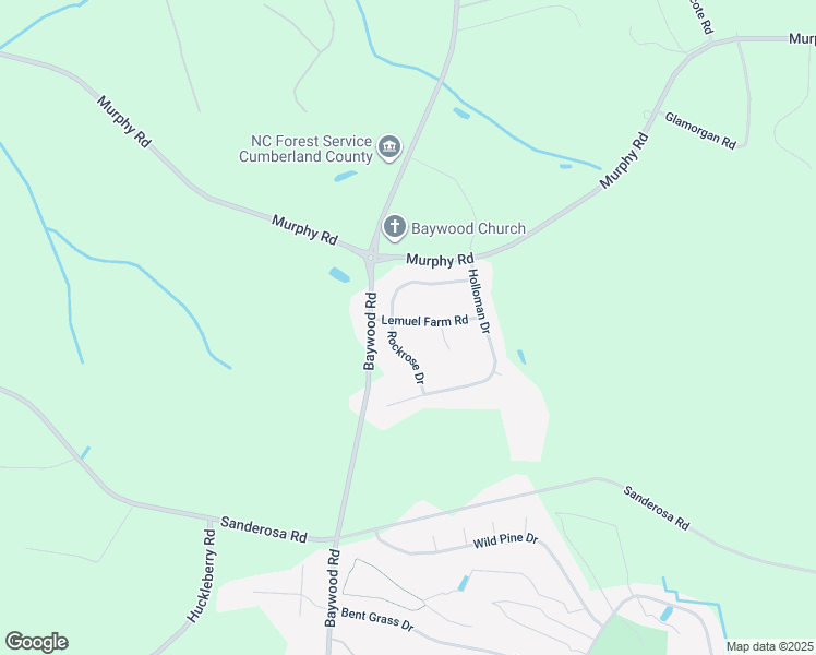 map of restaurants, bars, coffee shops, grocery stores, and more near 4024 Lemuel Farm Road in Fayetteville