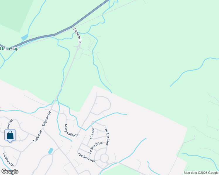 map of restaurants, bars, coffee shops, grocery stores, and more near 8952 Grey Mountain Drive in Collegedale