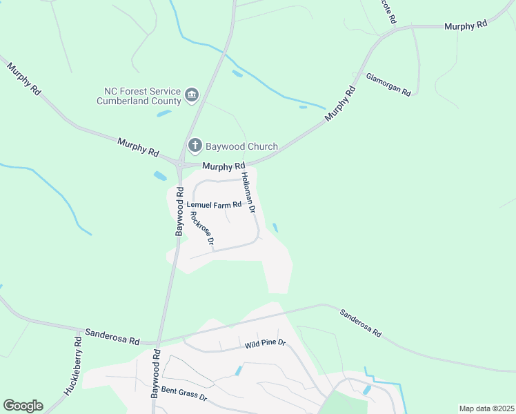 map of restaurants, bars, coffee shops, grocery stores, and more near 1726 Holloman Drive in Fayetteville