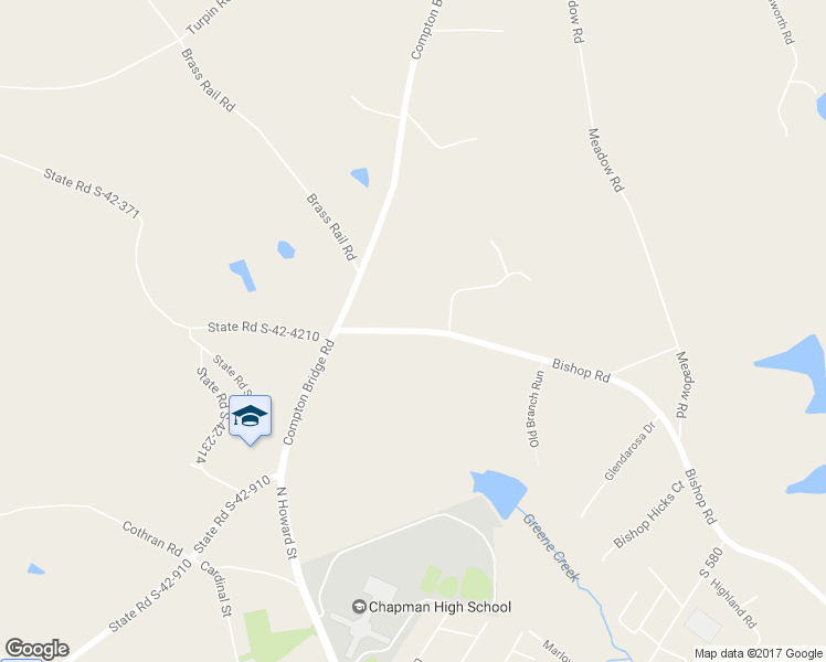 map of restaurants, bars, coffee shops, grocery stores, and more near 2920 Bishop Road in Inman