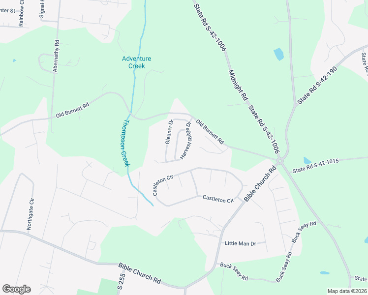 map of restaurants, bars, coffee shops, grocery stores, and more near 126 Harvest Ridge Drive in Inman