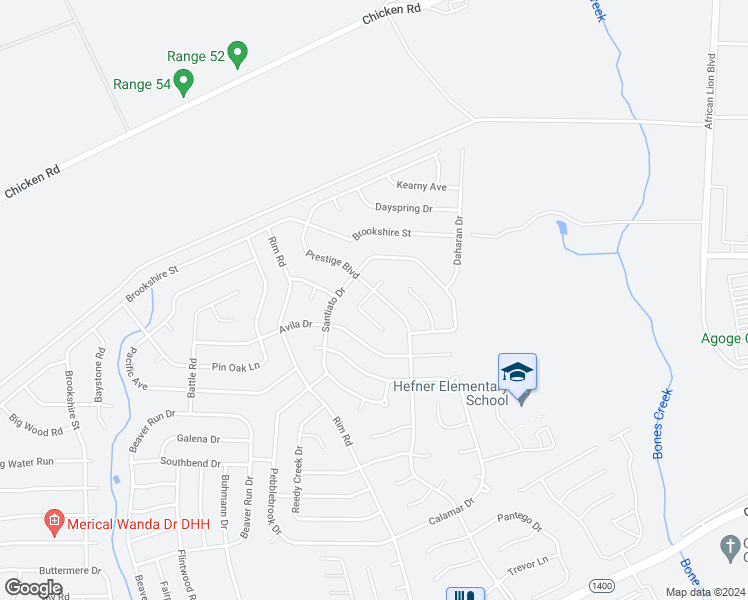 map of restaurants, bars, coffee shops, grocery stores, and more near 696 Prestige Boulevard in Fayetteville