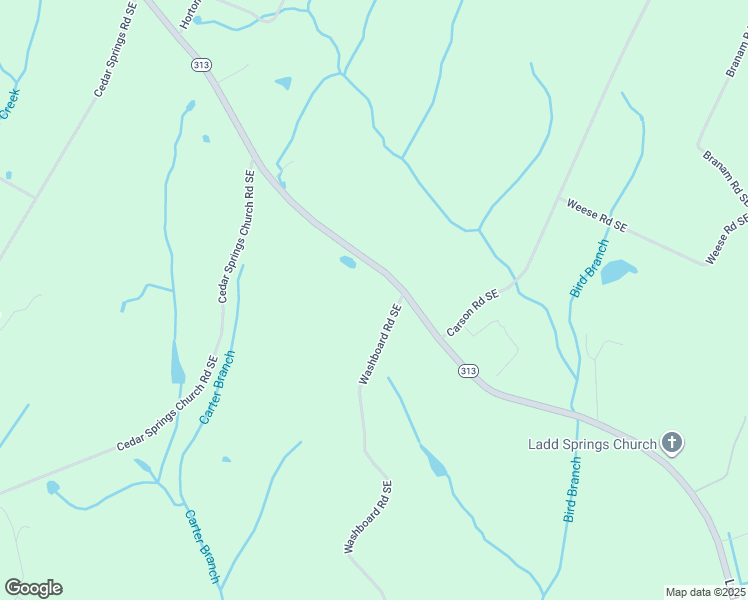 map of restaurants, bars, coffee shops, grocery stores, and more near 130 Washboard Road Southeast in Old Fort