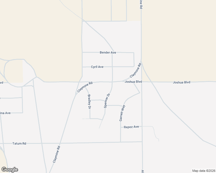 map of restaurants, bars, coffee shops, grocery stores, and more near 17523 Claymine Road in North Edwards