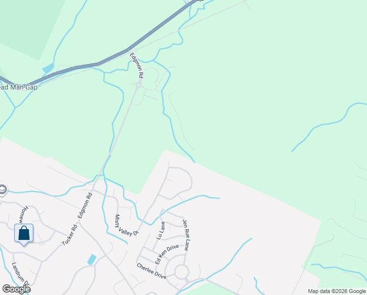 map of restaurants, bars, coffee shops, grocery stores, and more near 5632 Misty Valley Drive in Collegedale