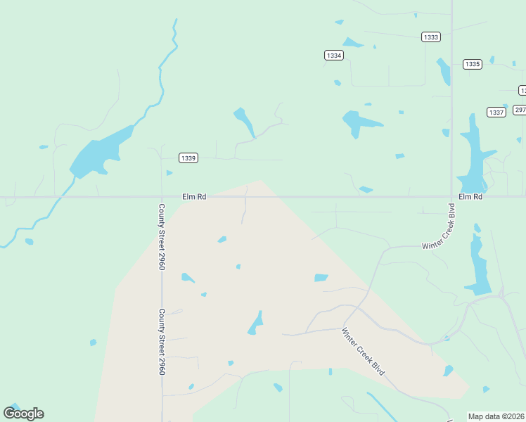 map of restaurants, bars, coffee shops, grocery stores, and more near 2217 County Road 1340 in Blanchard
