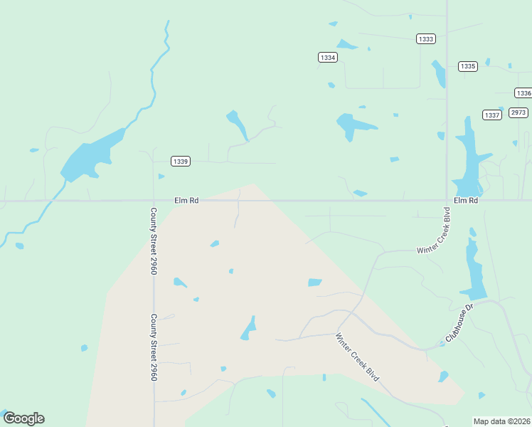 map of restaurants, bars, coffee shops, grocery stores, and more near 2217 County Road 1340 in Blanchard