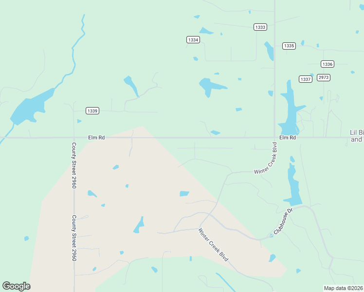 map of restaurants, bars, coffee shops, grocery stores, and more near 2244 County Road 1341 in Blanchard