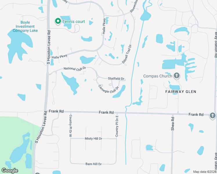 map of restaurants, bars, coffee shops, grocery stores, and more near 10254 Old Course Cove in Collierville