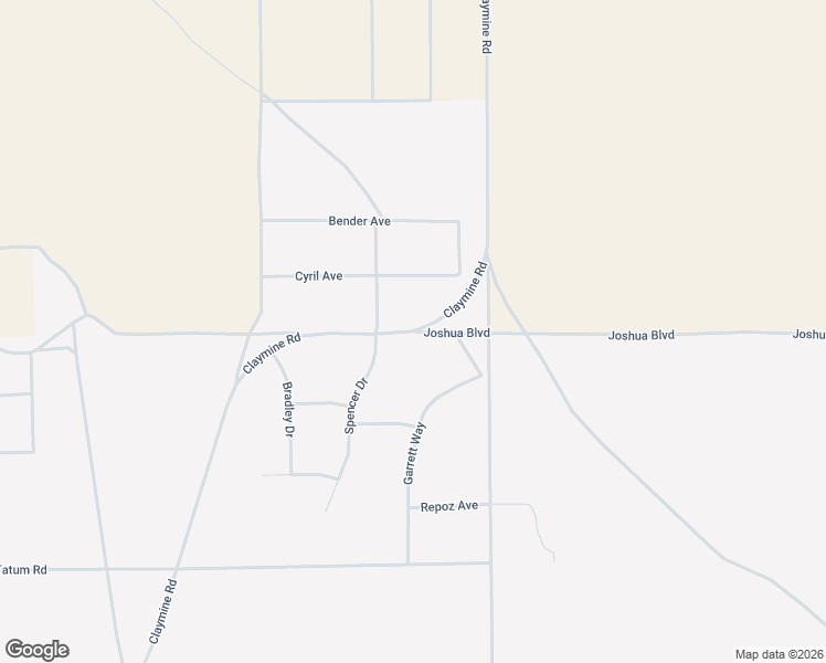map of restaurants, bars, coffee shops, grocery stores, and more near Joshua Boulevard in North Edwards