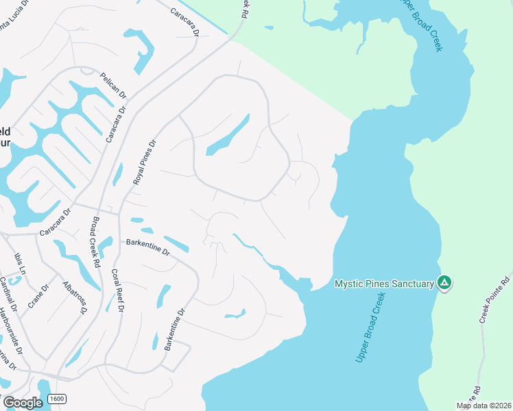map of restaurants, bars, coffee shops, grocery stores, and more near 2131 Royal Pines Drive in New Bern