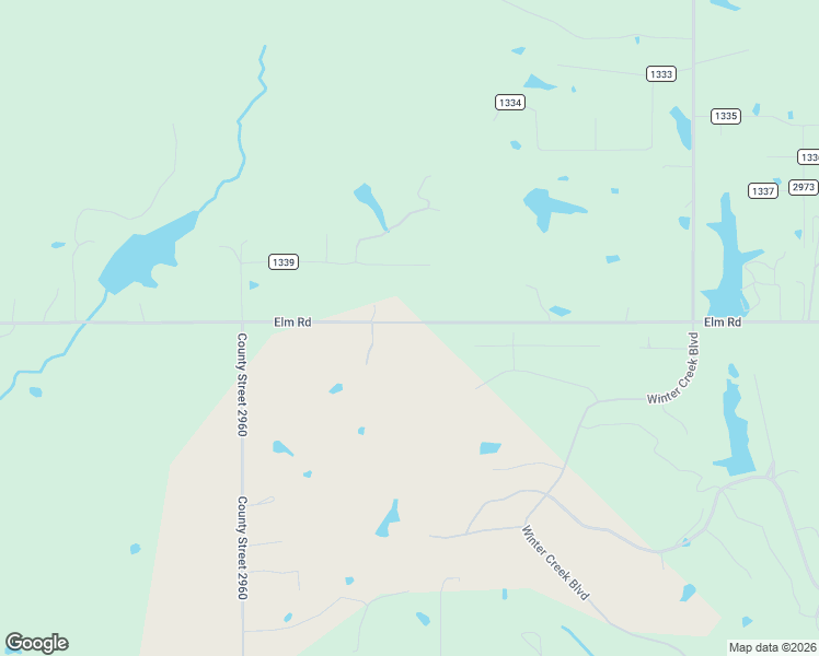 map of restaurants, bars, coffee shops, grocery stores, and more near 2217 County Road 1340 in Blanchard