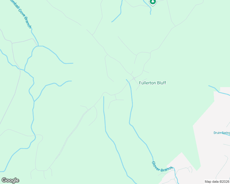 map of restaurants, bars, coffee shops, grocery stores, and more near River Bluffs Drive in South Pittsburg