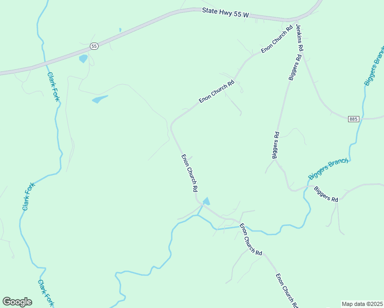 map of restaurants, bars, coffee shops, grocery stores, and more near 624 Enon Church Road in Clover
