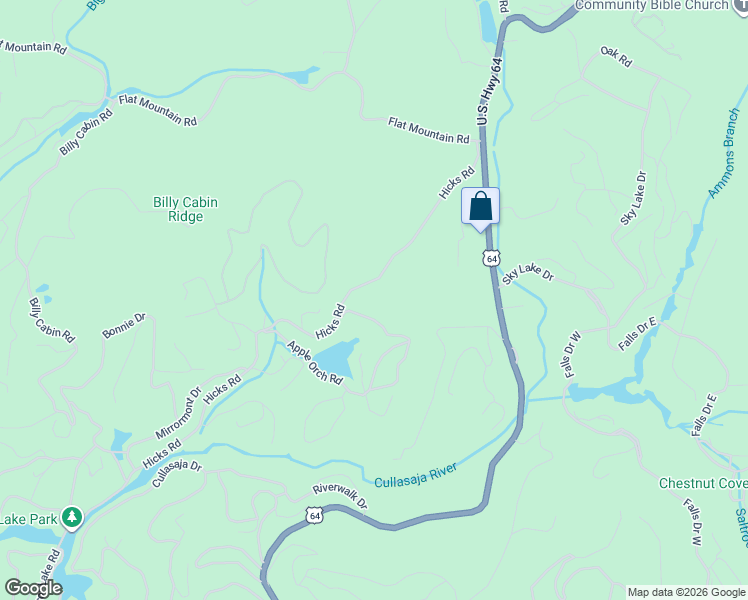 map of restaurants, bars, coffee shops, grocery stores, and more near 1073 Hicks Road in Highlands