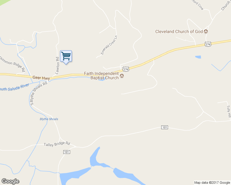 map of restaurants, bars, coffee shops, grocery stores, and more near 40 Durango Road in Cleveland